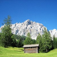 Uitzicht op de Zugspitze